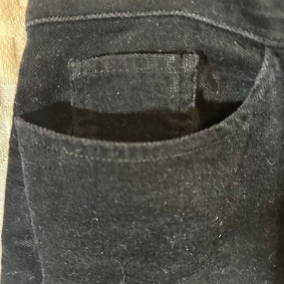 Coldwater Creek Natural Fit Corduroy Pants Black straight leg Size L (14-16) - Picture 3 of 10